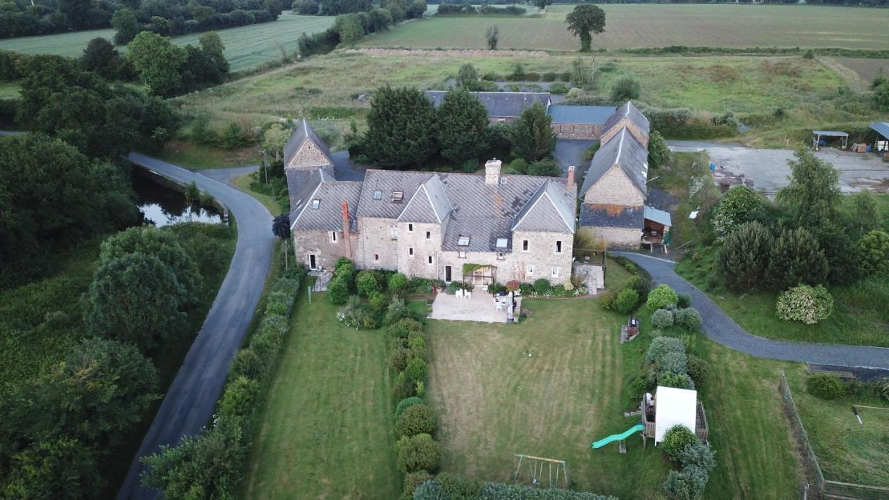 Hotel La Longre à Cerisy-la-Foret Extérieur photo